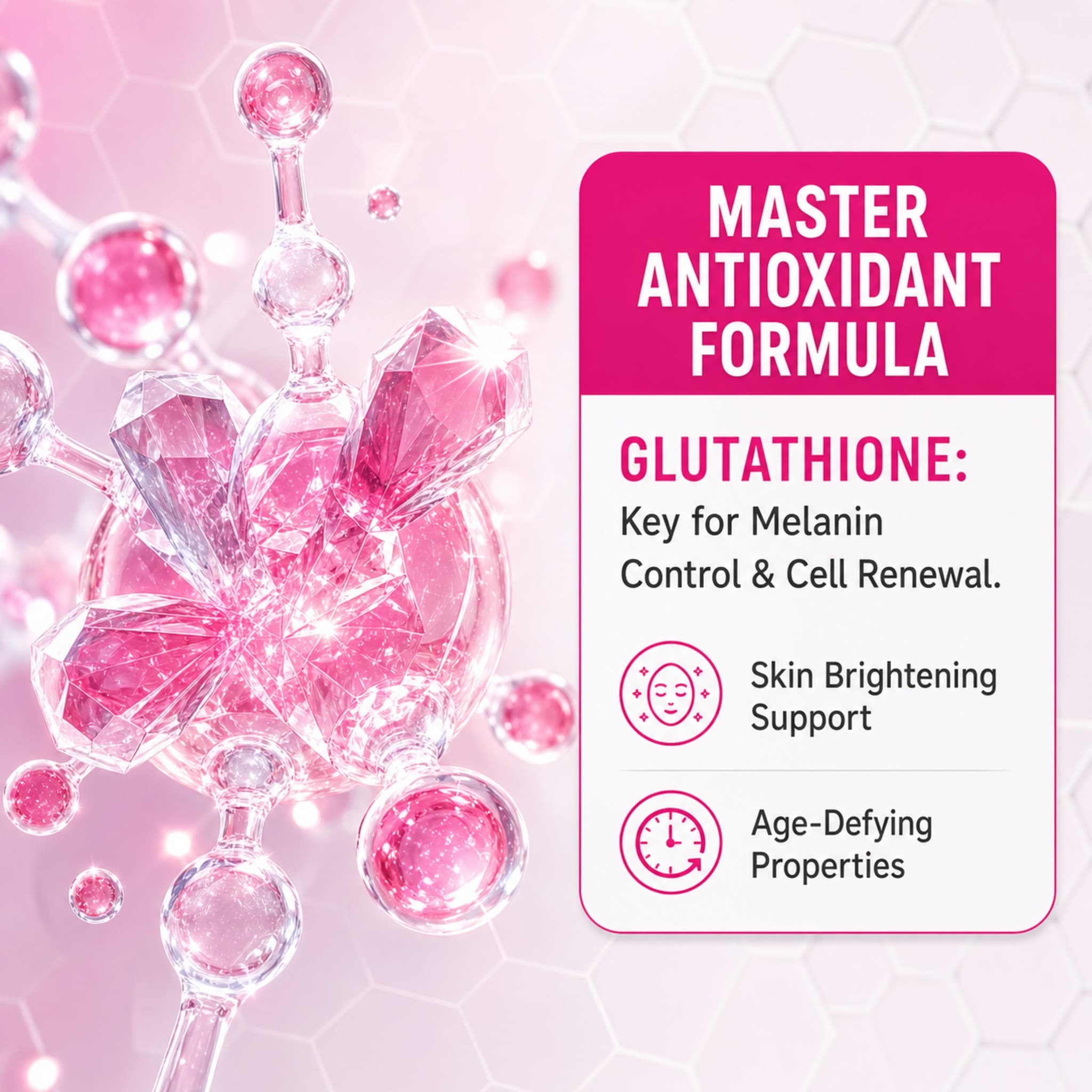 AE Naturals Crystal Q Glutathione Skin brightening Capsules 60 Caps thumbnail 4