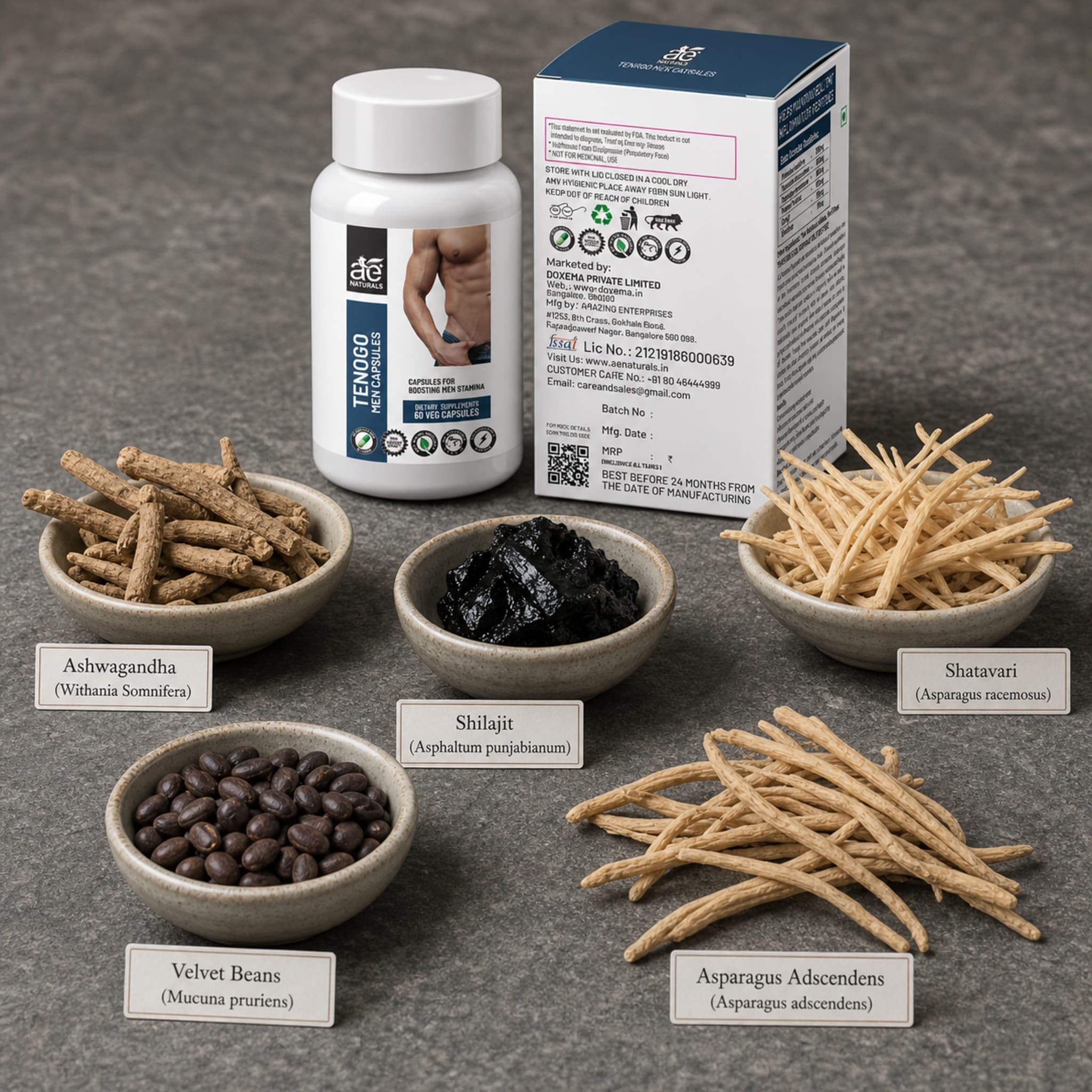 Tenogo Men Stamina Capsules 60 Caps thumbnail 6