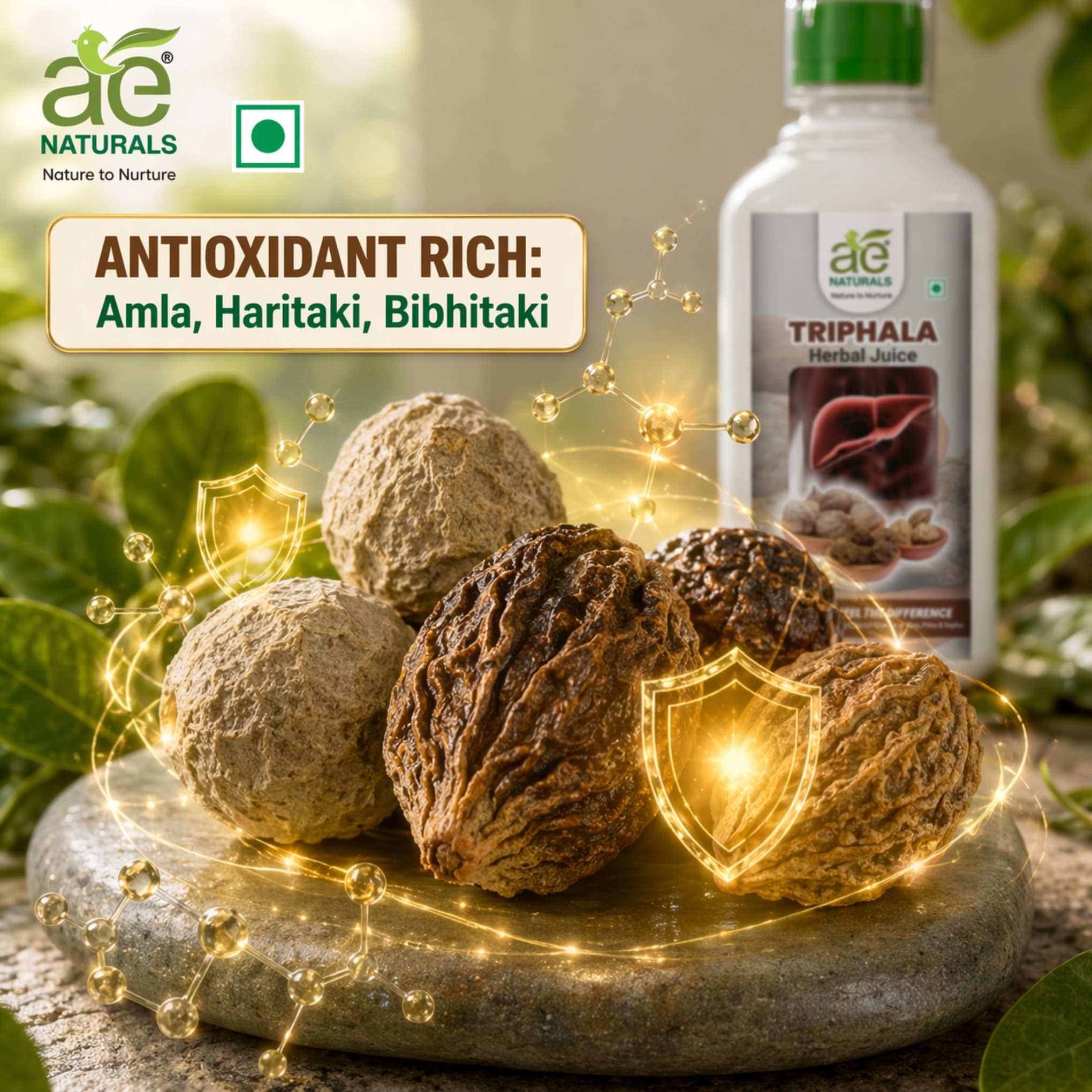 AE Naturals Triphala Herbal Juice 500ml thumbnail 4