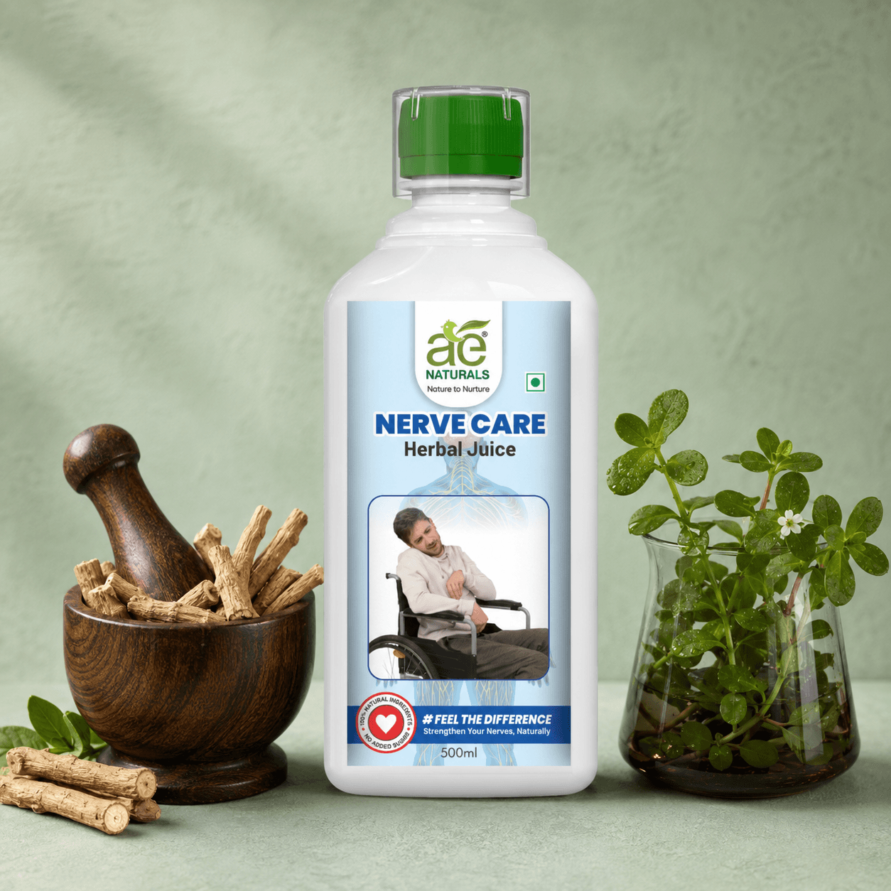 AE Naturals Nerve Care Herbal Juice 500ml