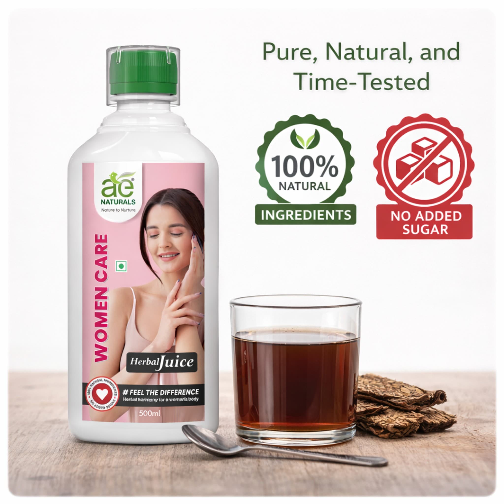 AE Naturals Women Care Herbal Juice 500ml thumbnail 4