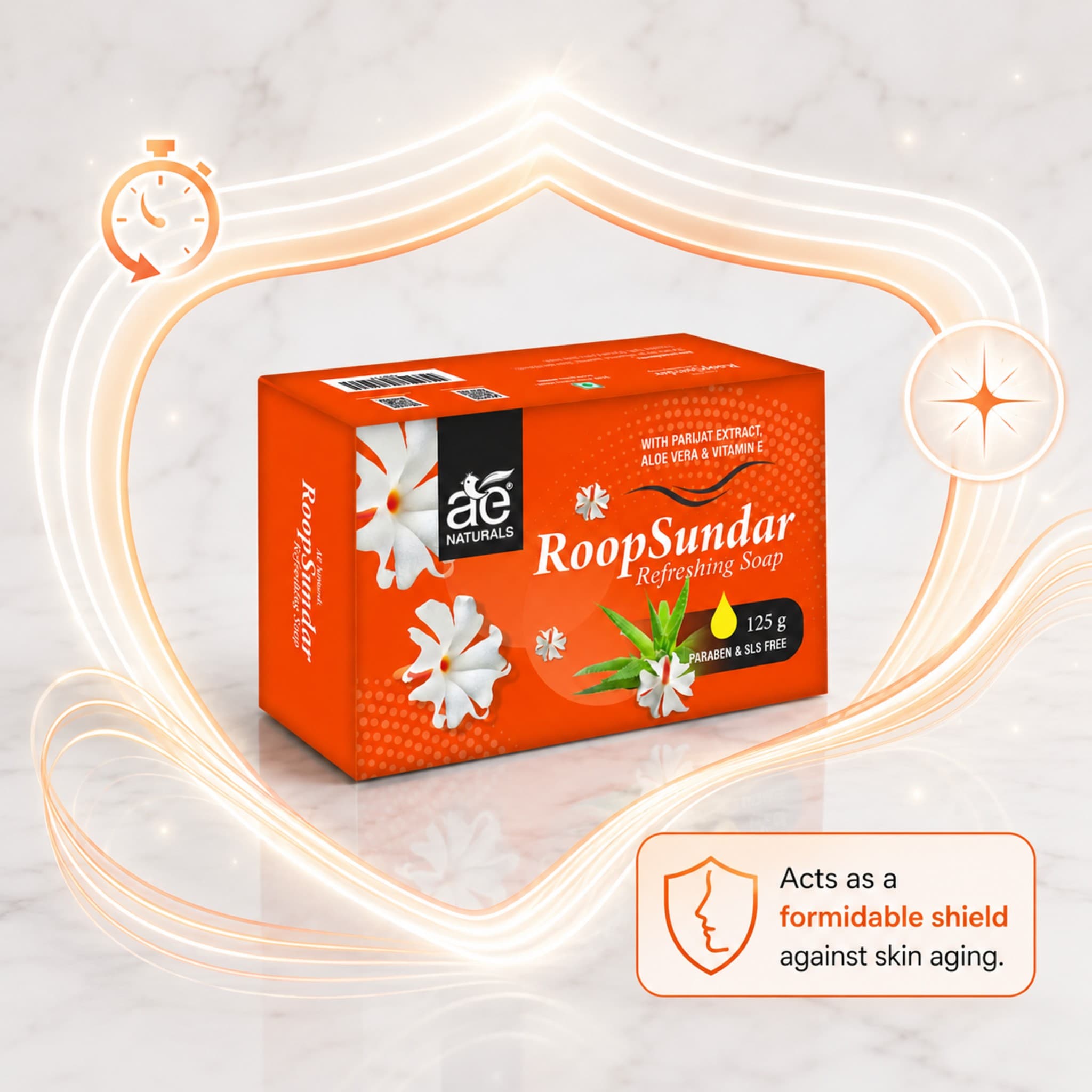 Roop Sundar Refreshing Soap 125g thumbnail 4