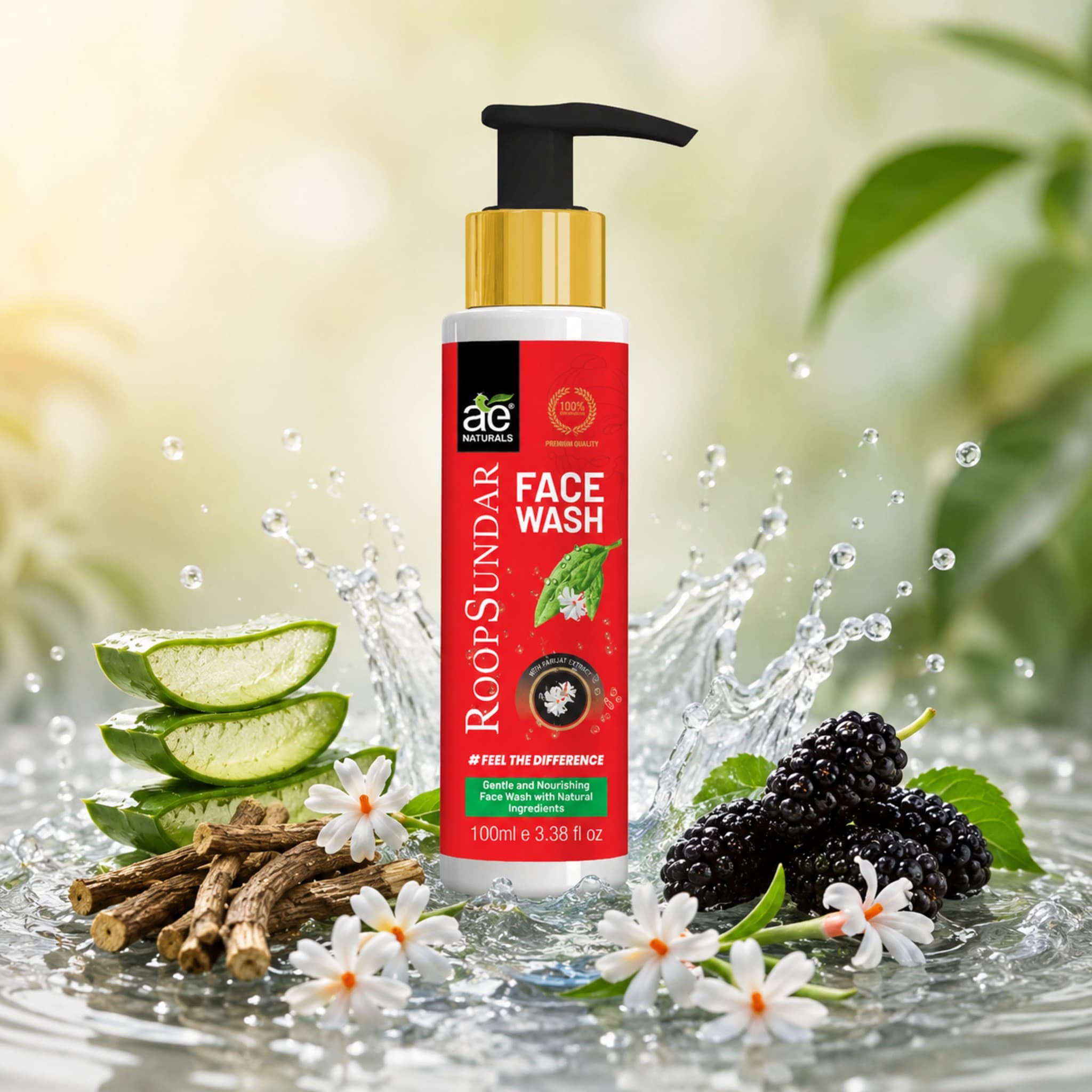 Roop Sundar Face Wash 100ml thumbnail 2