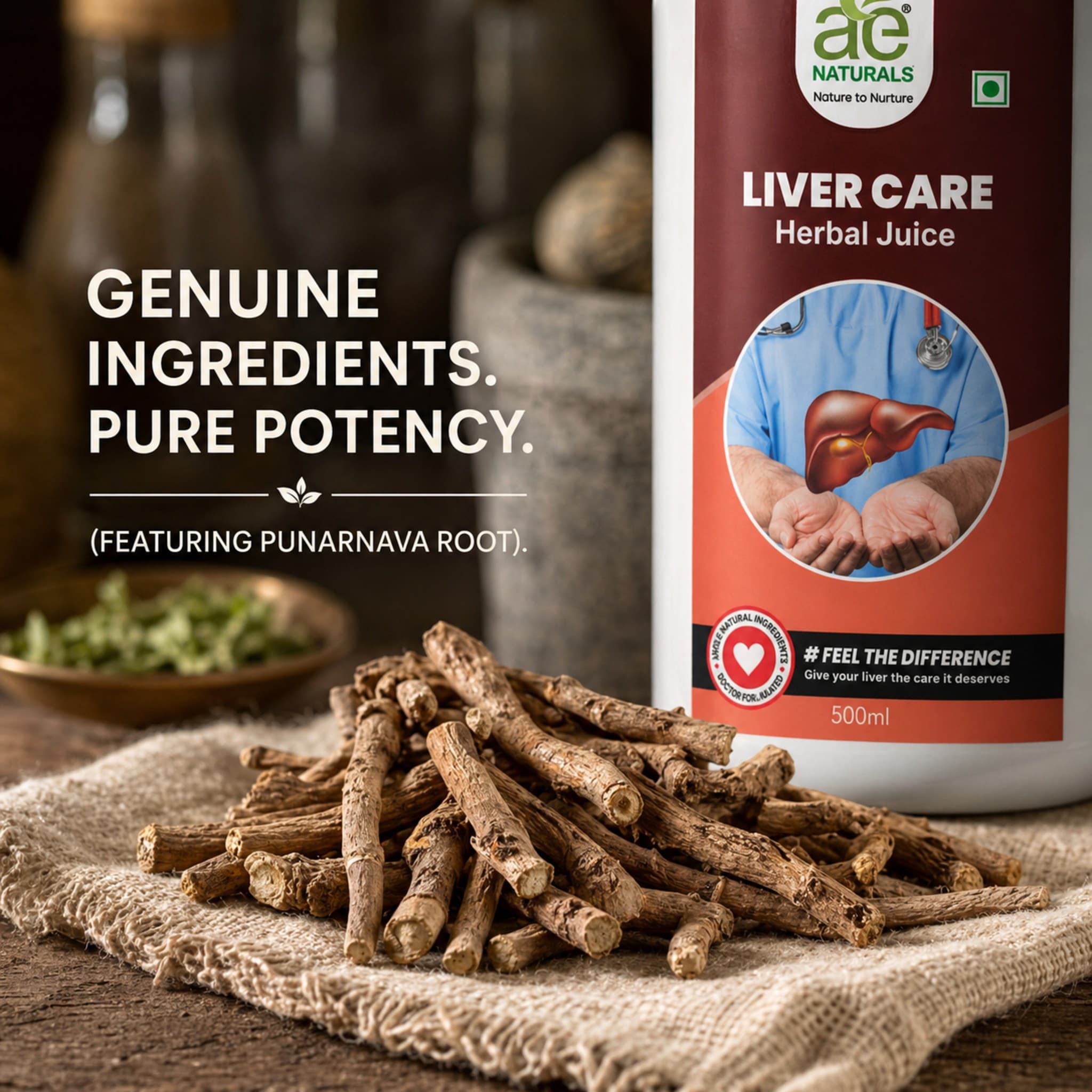 AE Naturals Liver Care Herbal Juice 500ml thumbnail 6