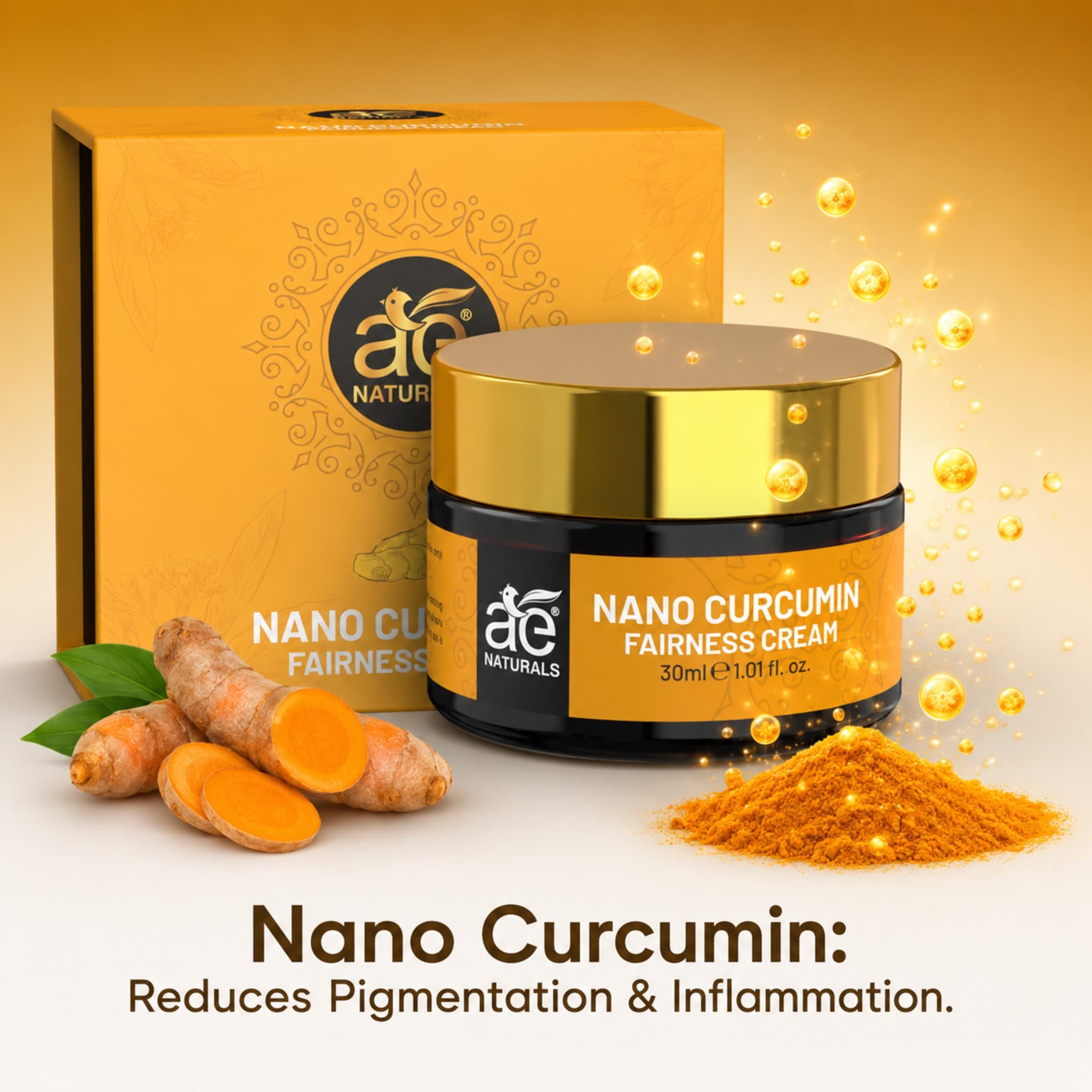 Roop Sundar Nano Curcumin Fairness Cream 30g thumbnail 2