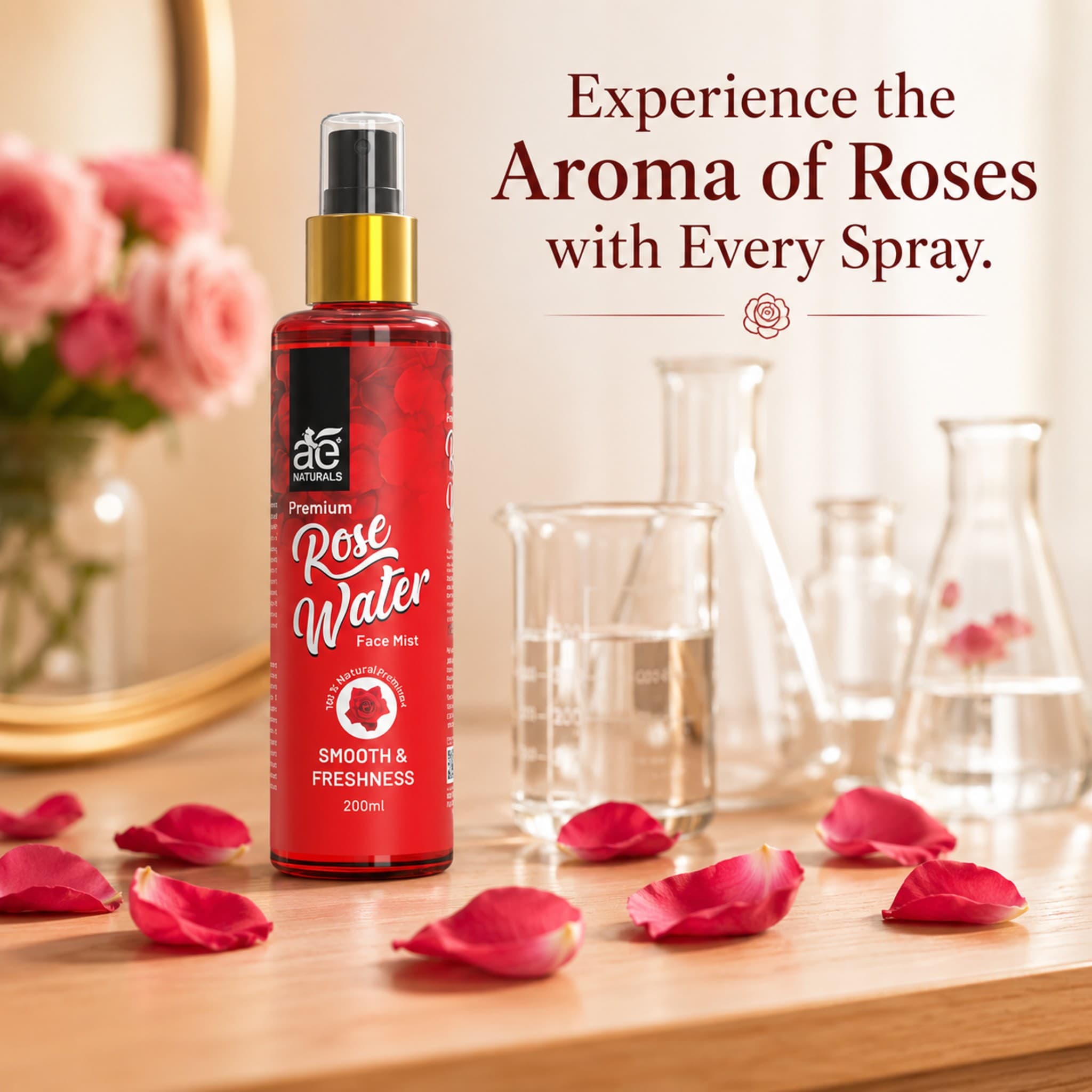 Premium Rose Water 200ml thumbnail 3