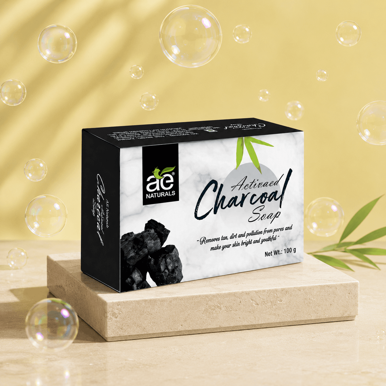 Activated Charcoal soap 100g