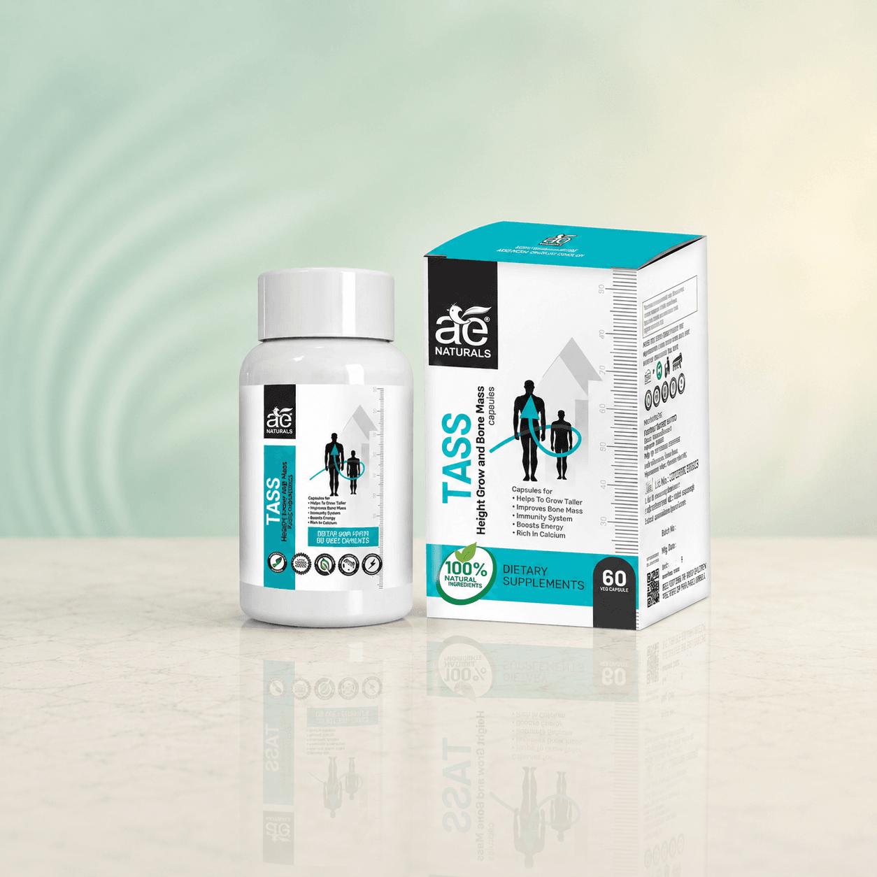 Tass Height growth capsules 60 Caps