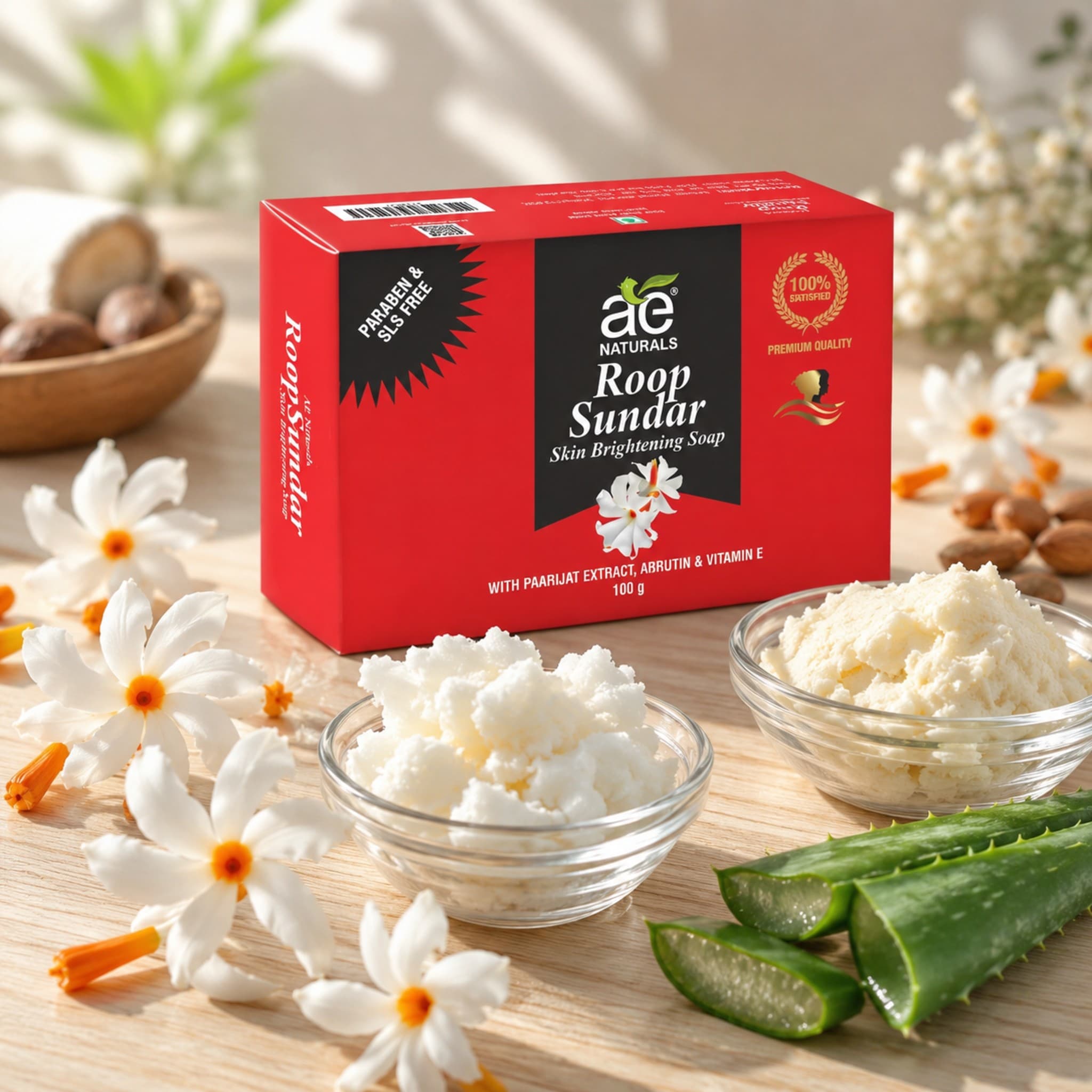 Roop Sundar Soap with Parijaat Extract 100g thumbnail 2